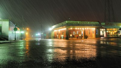 Downtown Snow Collierville TN