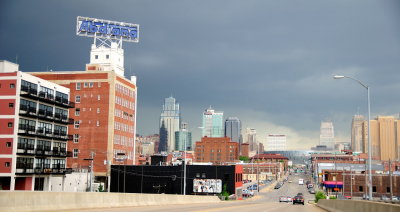 Storm coming to Oak Street Downtown