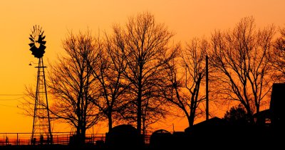 Farm Sunset