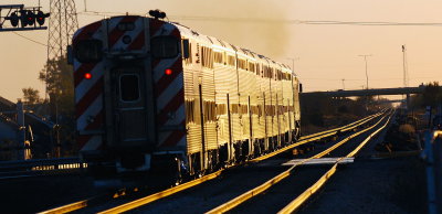 Homeward bound Metra