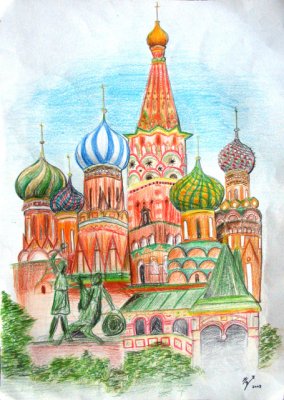 St. Basil's Cathedral, Sandy, age:14