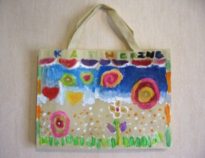 recycle bag, Katherine, age:7