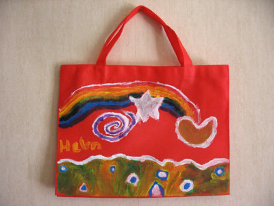 recycle bag, Helen Yu, age:6