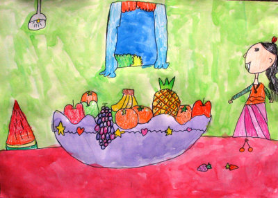 fruits, Helen Yu, age:6