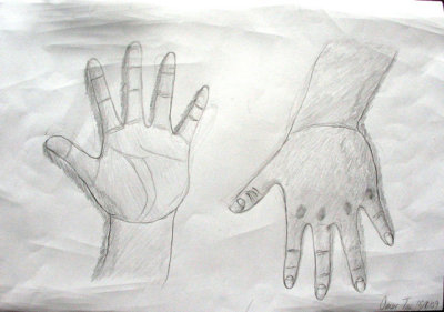 my hands, Omar, age:10