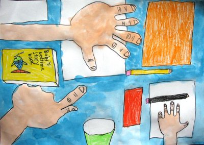 my hands, Tony, age:6