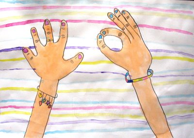 my hands, Grace, age:6.5