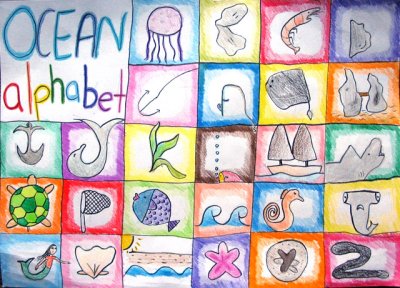 ocean  alphabet, Rachel, age:12