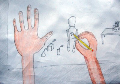 my hands, Callum, age:8