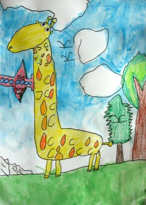 giraffe, Daniel Li, age:5.5