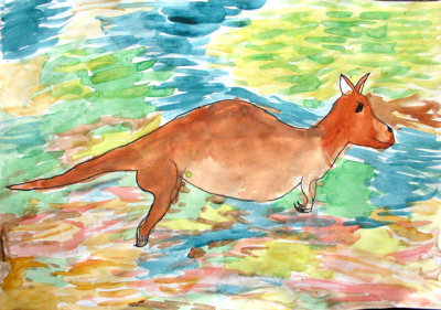 kangaroo, Lin Hung Yu, age:5