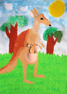 kangaroo, Sophia Ying, age:6