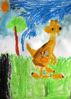kangaroo, Clifford, age:5
