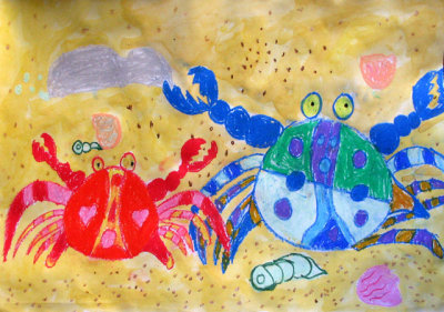 crab, Lin Hong Yu, age:5