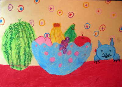 fruits, Lin Hong Yu, age:5