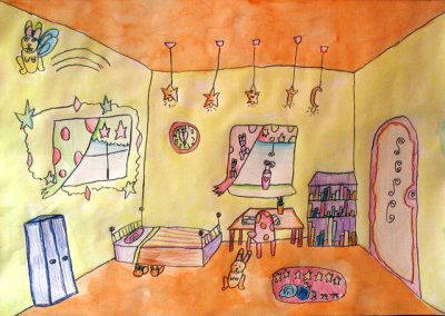 my dream room, Helen Yu, age:6