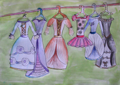 my beautiful dresses, Sheryl, age:8