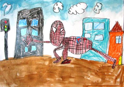 Spiderman, Henry, age:5
