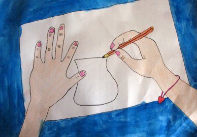 my hands, Yu Jing, age:7