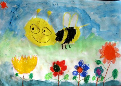 bee, Flora, age:5