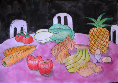 fruits and vegetables, Janice, age:12.5