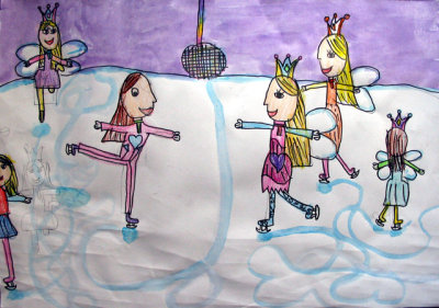 ice-skating, Grace, age:7