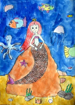 Mermaid, Christine, age:6.5
