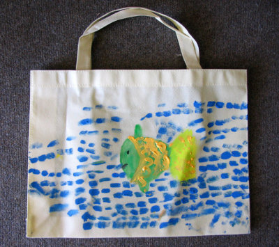 recycle bag, Leo, age:4.5