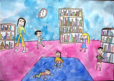 library, Sindy, age:7.5