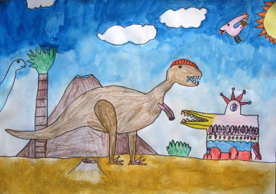 dinosaur, Christina, age:6.5