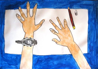 my hands, Yuchen, age:9
