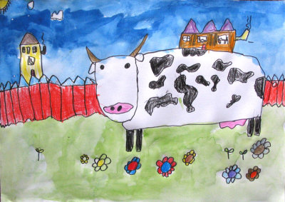 cow, Flora, age:6