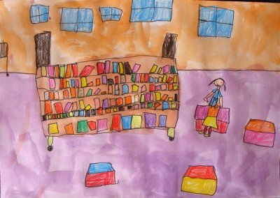 library, Ann, age:5