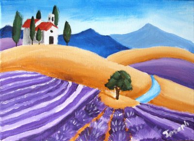 Lavender field, Joseph, age:11