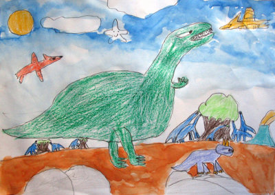 dinosaur, Hao, age:5