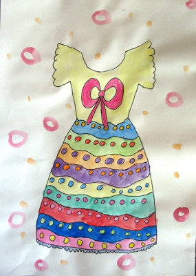 my beautiful dress, Elyssa, age:6