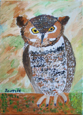 owl, Jamie Ma, age:8
