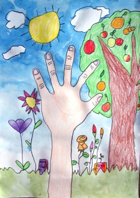 my hand, Nancy Chen, age:5.5