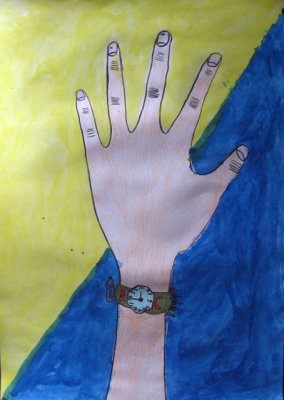 my hand, Regan, age:9