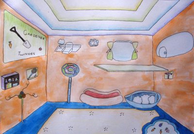 my dream room, Yiwen, age:10.5