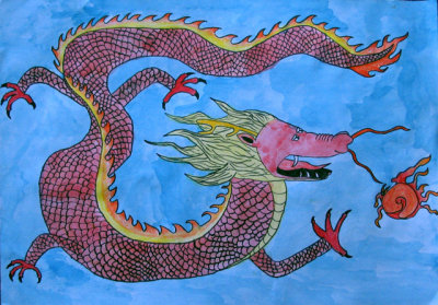 dragon, Kelvin Xie, age:9