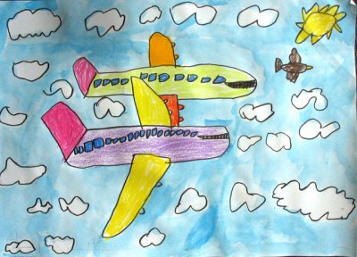 aeroplane, Angus, age:6