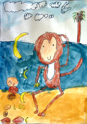 monkey, William, age:5