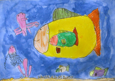 under water, Kevin, age:5