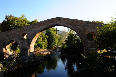 DSC_2317 Roman Bridge over River Sella, Cangas de Onis.
