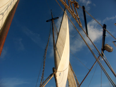 Being creative with the sails