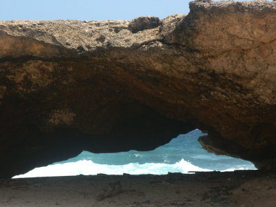 This rock forms a natural bridge