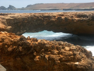 This rock forms a natural bridge