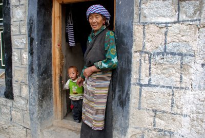 Shigatse and surrounding countryside