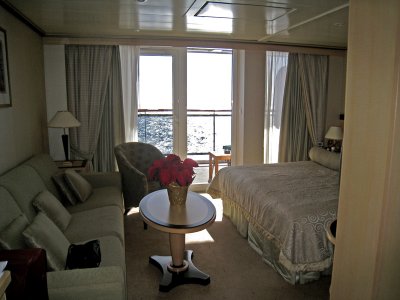 Our cabin on the QM2
